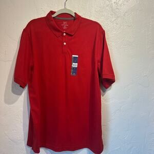 George Size XL NWT Polo Shirt Men's Red School Work Professional Business